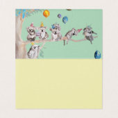 Koala Funny Frohe Weihnachten von uns allen Card S (Innenseite Aufgefaltet)