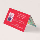 Koala Funny Frohe Weihnachten von uns allen Card S (Rückseite)