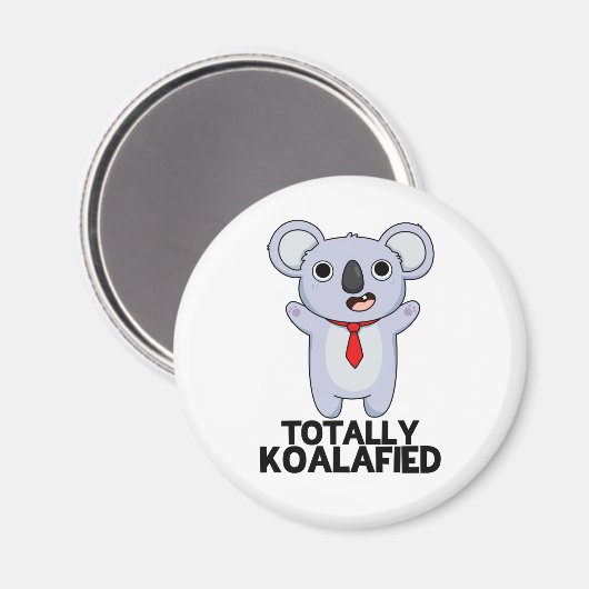 Koala-Funny Koala Bear Pun Magnet (Vorderseite/Rückseite)