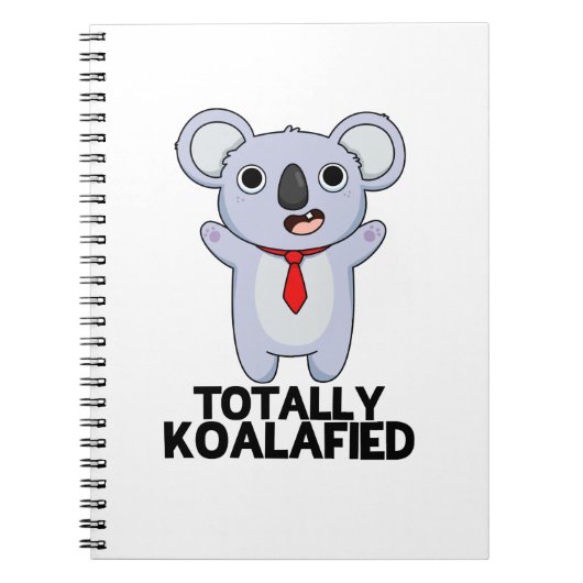 Koala-Funny Koala Bear Pun Notizblock (Vorderseite)