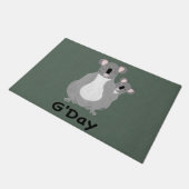 Koala G'Day Fußmatte (Schrägansicht)
