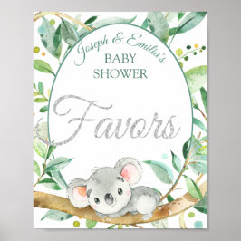 Koala Gender Neutral Baby Duwer Favoriten Poster