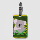 Koala Gepäckanhänger (Vorderseite Vertikal)