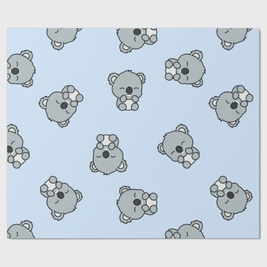 Koala Geschenkpapier (Flach)