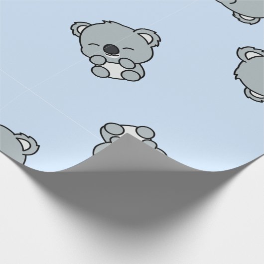Koala Geschenkpapier (Ecke)