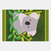 Koala Geschenkpapier Set (Vorderseite 2)