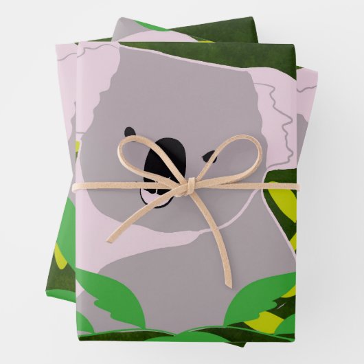 Koala Geschenkpapier Set (Beispiel)