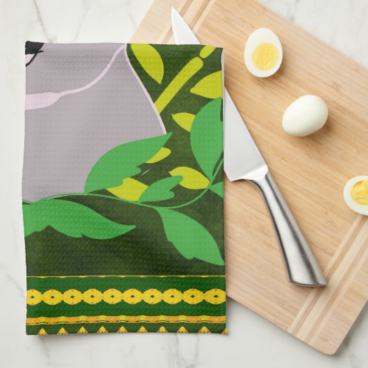 Koala Geschirrtuch (Viertel Falte)