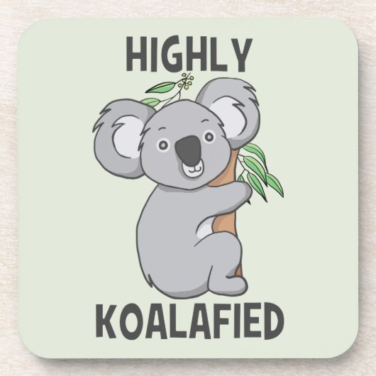 Koala Getränkeuntersetzer (Vorderseite)