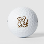 Koala Golf Balls Golfball (Vorderseite)