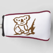 Koala Golf Head Covers Headcover (Vorderseite)