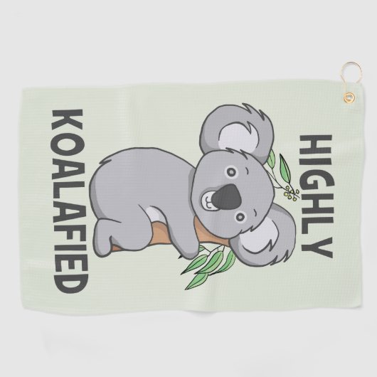 Koala Golfhandtuch (Horizontal)