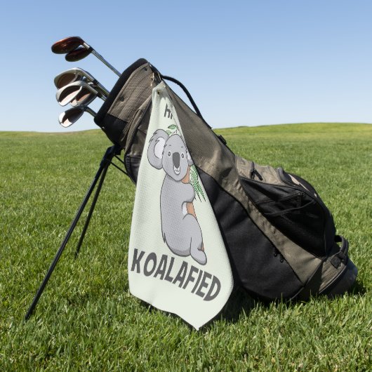 Koala Golfhandtuch (Gras)