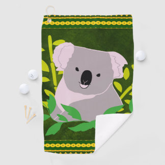 Koala Golfhandtuch