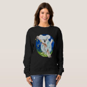 Koala Grafik Frauen Koala Sweatshirt (Vorne ganz)