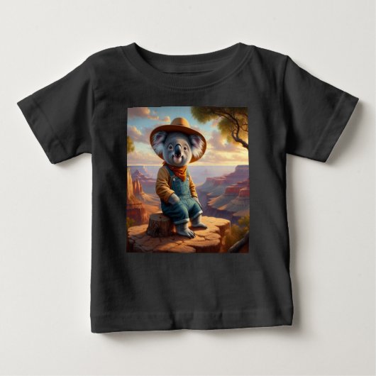 Koala Grand Canyon Baby T-shirt (Vorderseite)