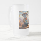 Koala Grand Canyon Mattglas Bierglas (Vorderseite Links)