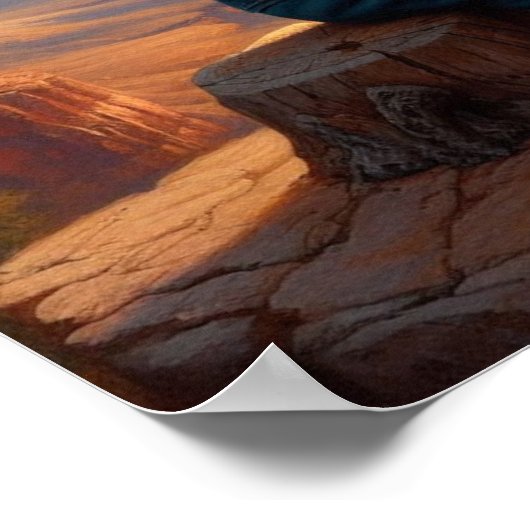 Koala Grand Canyon Poster (Ecke)