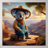 Koala Grand Canyon Poster (Vorne)
