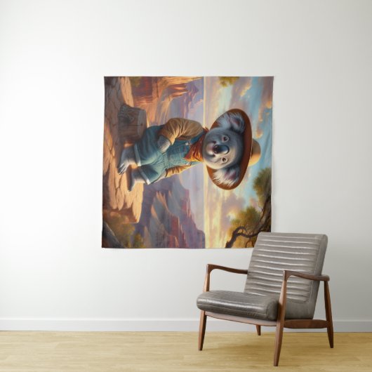 Koala Grand Canyon Wandteppich (Beispiel (Horizontal))