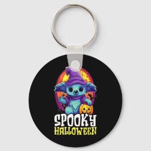 Koala Halloween Beängstigend Trick oder Treat Spoo Schlüsselanhänger