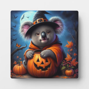 Koala Halloween-Kostüm Fotoplatte