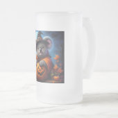Koala Halloween-Kostüm Mattglas Bierglas (VorderseiteRechts)