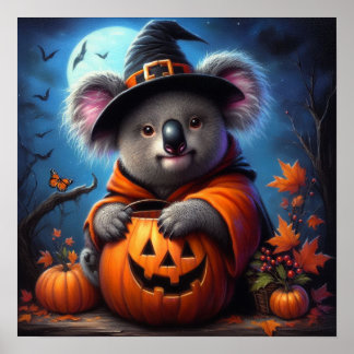Koala Halloween-Kostüm Poster