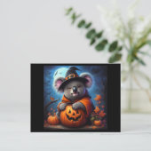 Koala Halloween-Kostüm Postkarte (Stehend Vorderseite)
