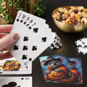Koala Halloween-Kostüm Spielkarten (In Situ)