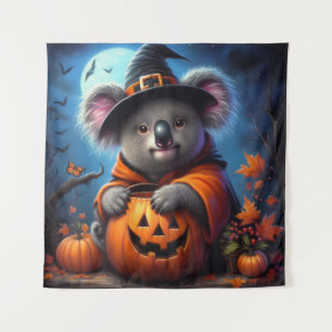 Koala Halloween-Kostüm Wandteppich