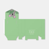Koala Hand Drawn Animal Green Birthday Party Geschenkschachtel (Ungefaltet)