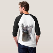 Koala Hang auf dem Niedlichen Bär Australien Tier T-Shirt (Schwarz voll)