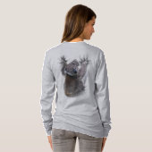 Koala Hang auf dem Niedlichen Bär Australien Tier T-Shirt (Schwarz voll)