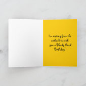 Koala, HappyBirthday Karte (Innenseite)