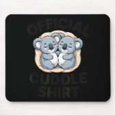 Koala Hug Cute Animal Lover This Is My Cuddle Mousepad (Vorne)