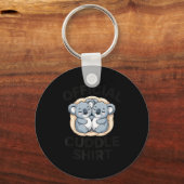 Koala Hug Cute Animal Lover This Is My Cuddle Schlüsselanhänger (Vorderseite)