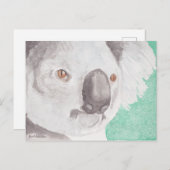 Koala I Postkarte (Vorne/Hinten)