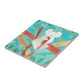 Koala im Baum Original Abstract Art Fliese (Seite)