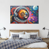 KOALA IM WELTALL-3 LEINWANDDRUCK (Insitu (Schlafzimmer))