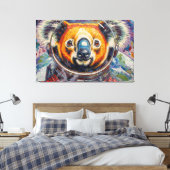 KOALA IM WELTALL-4 LEINWANDDRUCK (Insitu (Schlafzimmer))