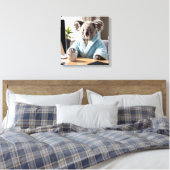 Koala in a Robe Leinwanddruck (Insitu (Schlafzimmer))