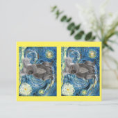 Koala in der Sternennacht, gefährdete Arten (Stehend Vorderseite)