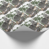 Koala in einem Baum Geschenkpapier (Ecke)