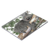 Koala in einem Baum Notizblock (Linke Seite)