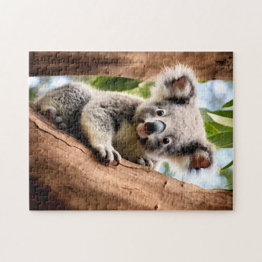 Koala in einem Baum Puzzle (Horizontal)