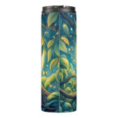 Koala in einer Zweigstelle schlafen Thermosbecher (Rückseite)