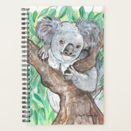 Koala in Eukalyptus Tree Painting Planer
