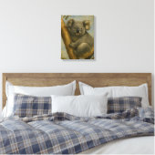 Koala in ruhiger Atmosphäre Leinwanddruck (Insitu (Schlafzimmer))