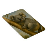 Koala in ruhiger Atmosphäre Magnet (Rechte Seite)